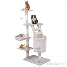 120cm Multi-Level Cat Tree Scratcher Condo Tower 570188321
